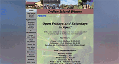 Desktop Screenshot of indianislandwinery.com